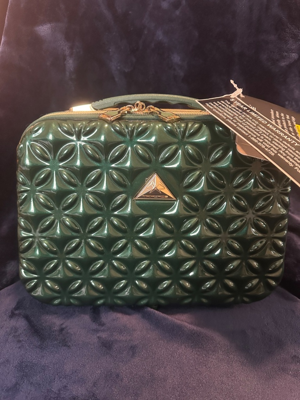 Triforce Hard Shell Cosmetic Travel Case – Brand New